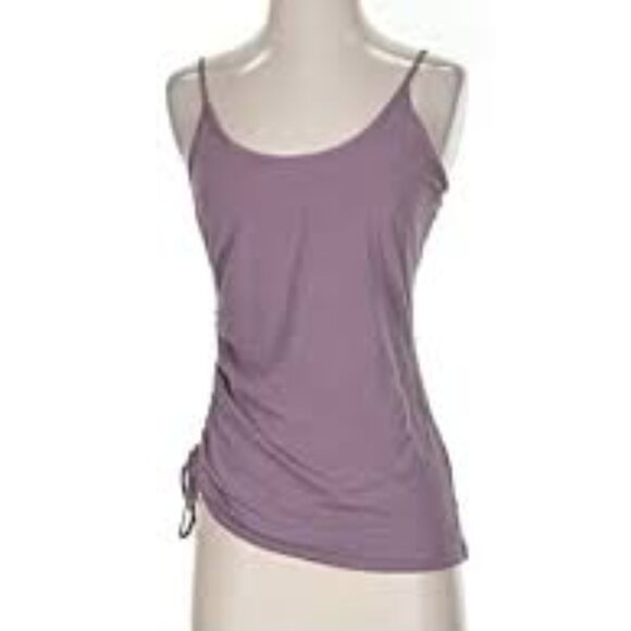 Lululemon purple tank size 6 side scrunched  gently worn size 6 - Picture 2 of 7